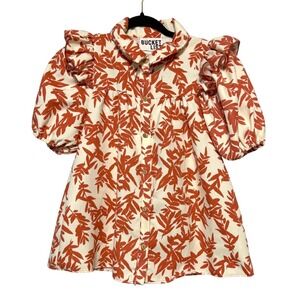 Bucket List Romantic Cottagecore Swing Top Womens Size S Whimsical Indie Femme